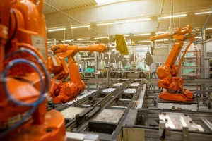 Zrobotyzowane zgrzewanie wsporników foteli